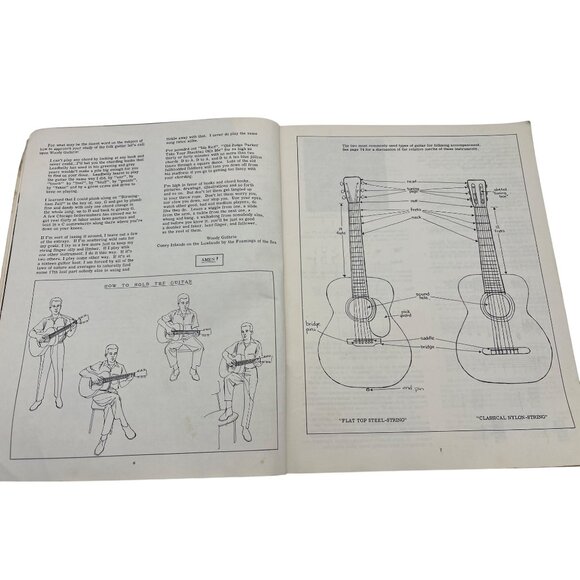 The Folksinger’s Guitar Guide: An Instruction Manual, Jerry Silverman, 1969 - Picture 6 of 10